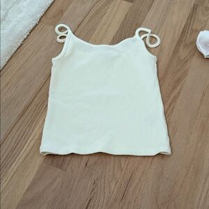 Donni ribbed tank top